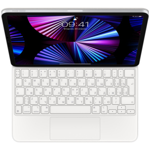 Обложка-клавиатура Apple Magic Keyboard для iPad Pro 11 2021 и iPad Air 2020 White (MJQJ3RS/A) ТОП в Ровно