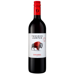 Вино Tussock Jumper Zinfandel червоне сухе 0.75 л 14.5% (3760204540203) ТОП в Рівному