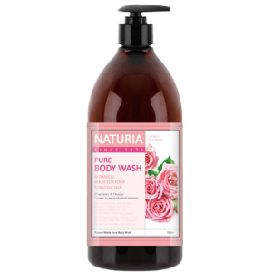 Гель для душу Naturia Роза/Розмарин Pure Body Wash Rose & Rosemary 750 мл (8802929996691) ТОП в Рівному