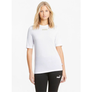 Футболка Puma Modern Basics Tee 58592902 M White (4063697256811) ТОП в Рівному