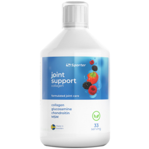 Комплекс глюкозаміну, хондроїтину та ЧСЧ з додаванням колагену Sporter Joint Support Collagen 500 мл Berry (4820249720127) в Рівному