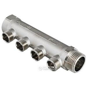 Коллектор VALTEC с наружной резьбой 3/4" х 1/2" (3 вых.) (VTc.500.N.0503) ТОП в Ровно