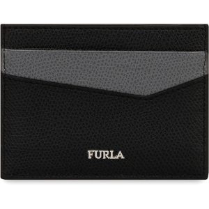 Візитниця шкіряна Furla Marte S Credit Card Case 976806 Чорна (800070041084) краща модель в Рівному