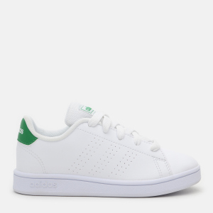 Кеди дитячі Adidas Advantage K EF0213 28 Ftwwht/Green/Gretwo (4061622793592) в Рівному