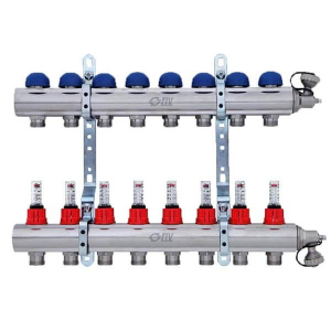 Колектор FIV для теплої підлоги 4 виходи краща модель в Рівному