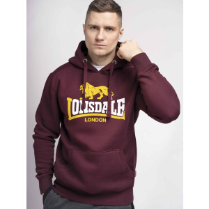 Худи Lonsdale THURNING 116030-2003 L OxBlood (4251522353426) в Ровно