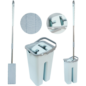 Набор для уборки Zambak Plastik Elegant Flat Mop 2 предмета (ZP84304) надежный