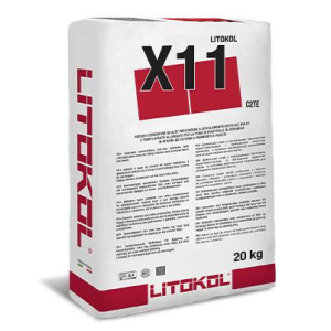 Клей на цементной основе LITOKOL X11 20кг (X110020) Серый лучшая модель в Ровно