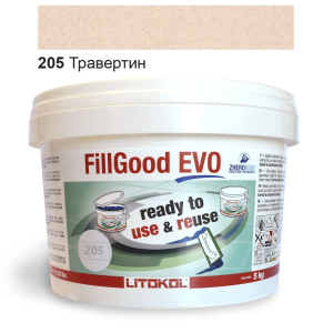 Поліуретанова затирка Litokol FillGood EVO 205 (Травертін) 5кг. ТОП в Рівному