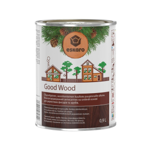 Морилка для дерева Eskaro Good Wood 0.9 л прозорий; тонування надійний