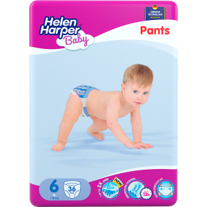 Подгузники-трусики Helen Harper Baby pants ХL 16+ кг 36 шт (5411416061229) в Ровно