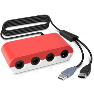 Адаптер Keten DH-W0022-1 з 4 портами для контролера GameCube Controller Wii U / Nintendo Switch / PC