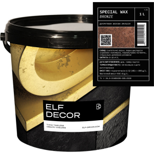 Декоративный воск Elf Decor Special Wax 1 л Bronze (mba1d122w) ТОП в Ровно