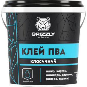 Клей ПВА Класичний Grizzly 5 кг (4823048028388) ТОП в Рівному