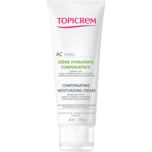 Компенсуючий зволожуючий крем для обличчя Topicrem AC Compensating Moisturizing Cream 40 мл (3700281702781)