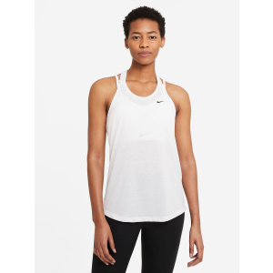 купить Майка Nike W Nk Dry Ess Elastika Tank DA0370-100 L Белая (194501433976)