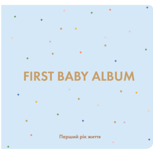 Дитячий фотоальбом Orner First baby album - блакитний (orner-1337) надійний