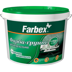 Фарба-грунт Farbex універсальна 14 кг (4820089418932) ТОП в Рівному