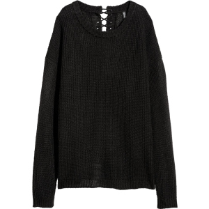 Джемпер H&M 3hm03300267 L Черный (SHEK2000000290874) рейтинг