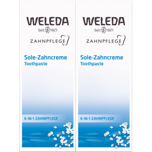 Набор Weleda Зубная паста с минеральной солью 2 шт х 75 мл (8889000000000)