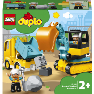 Конструктор LEGO DUPLO Town Вантажівка та гусеничний екскаватор 20 деталей (10931) в Рівному