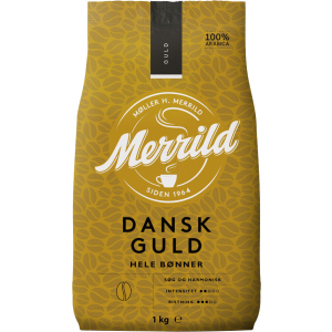 купити Кава Lavazza Merrild Dansk Guld смажена в зернах 1000 г (8000070046863)