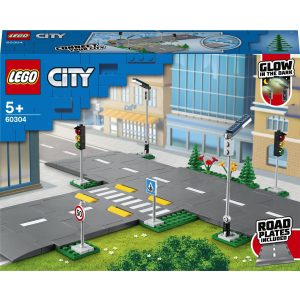 Конструктор LEGO City Town Дорожні плити 112 деталей (60304) краща модель в Рівному