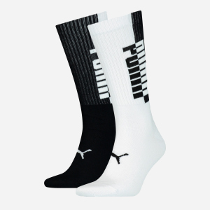 купити Шкарпетки Puma Men Seasonal Sock 2P 90796501 43/46 2 пари Black/White (8720245033374)