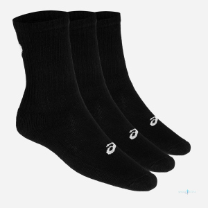 Носки Asics 3ppk Crew Sock 155204-0900 43-46 р 3 пары Черные (8718837138309) ТОП в Ровно