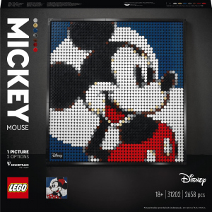 Конструктор LEGO Art Дісневський Міккі Маус 2658 деталей (31202) надійний