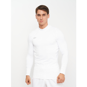 Жіночий лонгслів Umbro Ls Crew Baselayer Cold 61473U002 XXL Білий (5052137592649) в Рівному