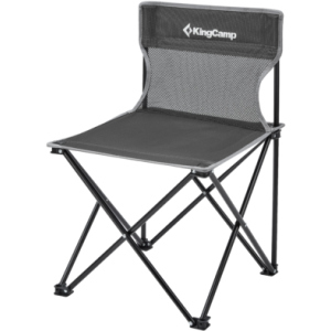 Складное кресло KingCamp Compact Chair in Steel M (KC3832_BLACKGREYCHECK) лучшая модель в Ровно