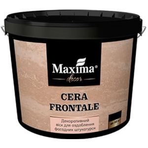 Декоративний віск Maxima для обробки фасадних штукатурок Cera Frontale 1 л (4820024426817) в Рівному