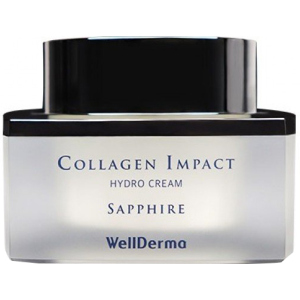 Крем для обличчя WellDerma Collagen Impact Hydro Cream Sapphire Колаген 50 г (8809502183707) надійний