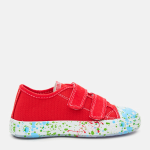 Кеды детские VUVU KIDS Red colorful 3209 10.5 27 Красные (8380001320927) ТОП в Ровно