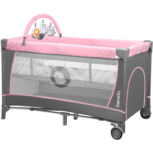 Манеж-кровать Lionelo Flower flamingo (LO.FL01) лучшая модель в Ровно
