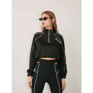 Спортивна кофта Bershka 1735/831/800 M Чорна (SZ01735831800039) в Рівному