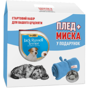 Сухий повнораційний корм Royal Canin Jack Russel Terrier Puppy для цуценят породи Джек Рассел тер'єр до 10 місяців 1.5 кг + плед та миска в подарунок (11_11105) ТОП в Рівному