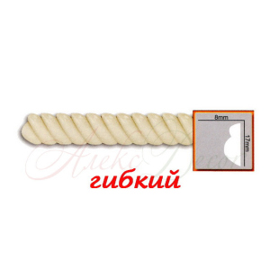 Молдинг Gaudi гнучкий CR3100F (17x8)мм