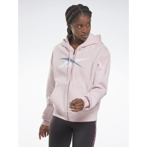 Спортивна кофта Reebok TE Vector FZ Hoodie H62059 S Frost Berry (4064056738108) в Рівному