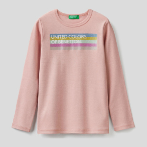 Футболка з довгими рукавами United Colors of Benetton 3I9WC15BM.G-223 160 см EL (8033379812310) ТОП в Рівному