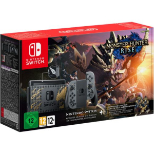 Портативна ігрова приставка Nintendo Switch V2 Monster Hunter Rise Edition [56857] краща модель в Рівному