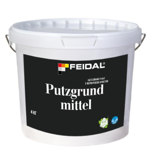 Адгезионный грунт с мраморной крошкой 4кг FEIDAL Putzgrund mittel