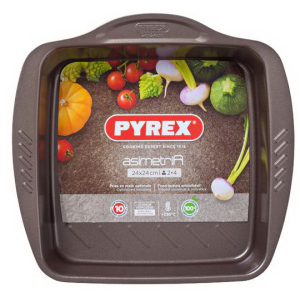 Форма Pyrex Asimetria 24 х 24 см (AS24SR0) лучшая модель в Ровно