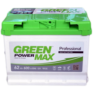 Автомобільний акумулятор Green Power MAX 62 Ah (+/-) Euro в Ровно