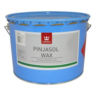 Защитно-декоративная пропитка для дерева с воском Tikkurila Pinjasol Wax 10л Орех лучшая модель в Ровно