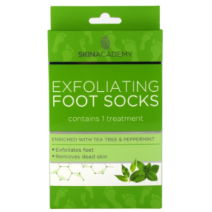 Пилинговые носочки для ног Skin Academy Tea Tree & Peppermint 1 пара (5031413989953)