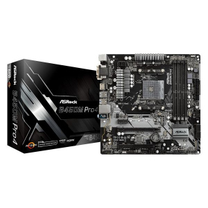 купить Материнская плата ASRock b450m Pro4 Socket am4