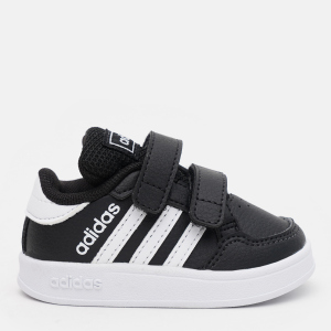 Кеды детские Adidas Breaknet I FZ0091 18 (2K) Cblack/Ftwwht/Cblack (4064036524943) лучшая модель в Ровно