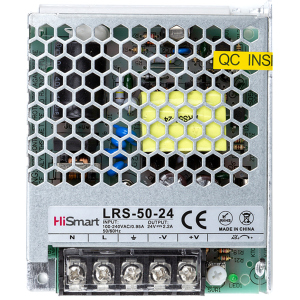 Блок питания HiSmart 24V 2.2A 50W (LRS-50-24) рейтинг